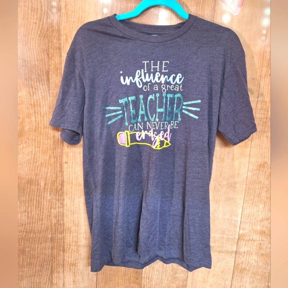 NEXT LEVEL TEACHER T-SHIRT SIZE MEDIUM